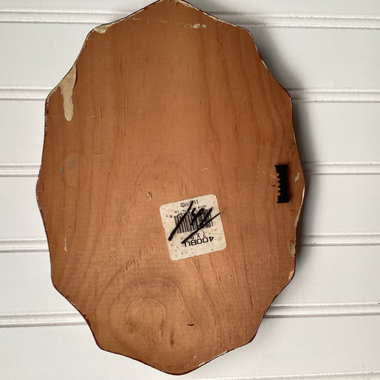 Hand-Painted Wooden Chicken Wall Hanging – Rustic Farmhouse Décor